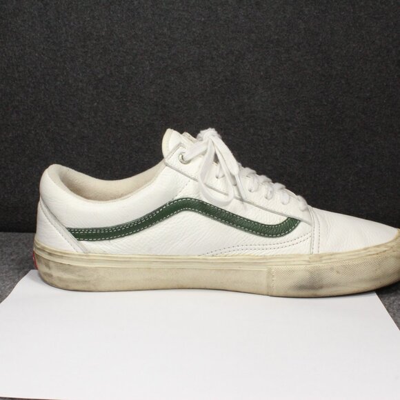 Share Vans X Only NY Shoes White Leather Sneakers Casual Skate Old Skool Men Siz - Picture 7 of 13